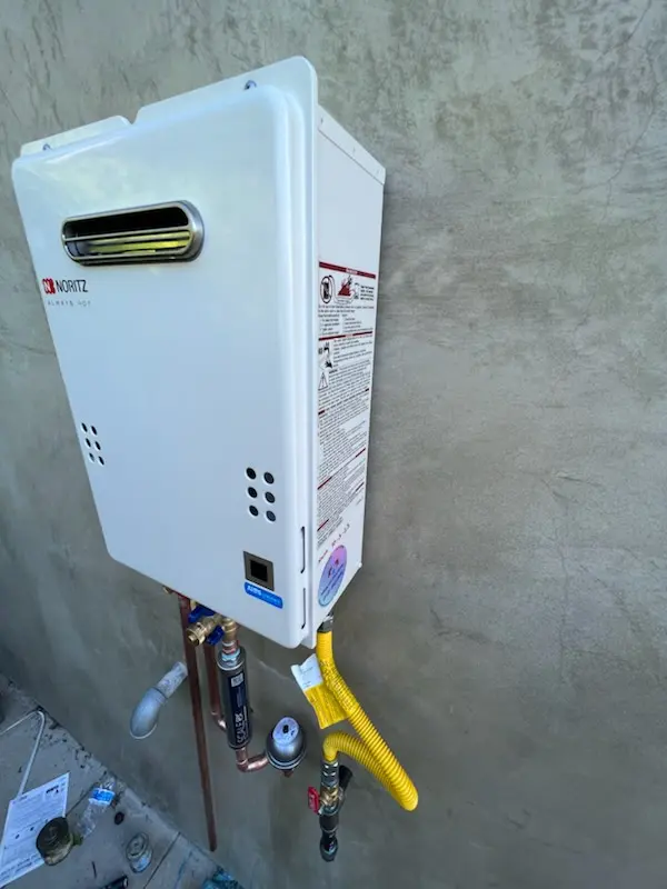 Tankless water heater installation for Vermont-Slauson homes